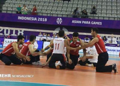 حضور تیم ملی والیبال نشسته مردان ایران در مسابقات قهرمانی آسیا