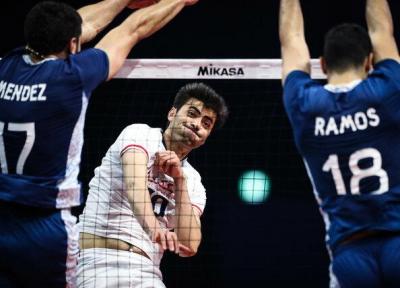 آمار بازی والیبال ایران مقابل آرژانتین، غفور باز هم امتیازآورترین شد