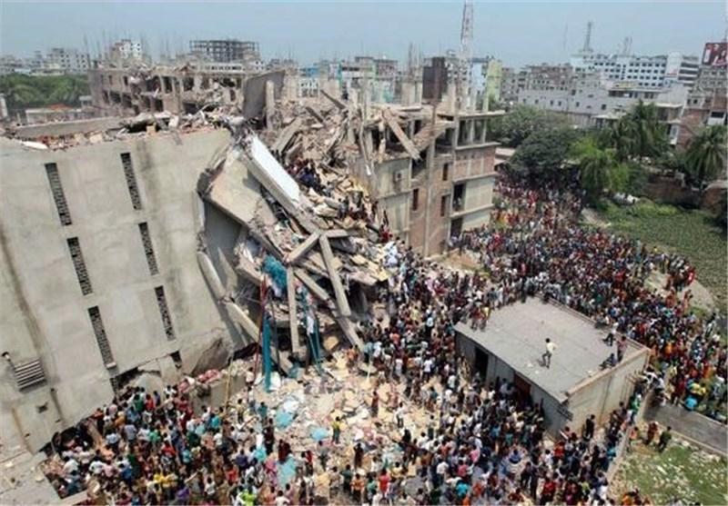 شمار تلفات آوار ساختمان در بنگلادش از 1 هزار و 100 نفر گذشت شمار تلفات آوار ساختمان در بنگلادش از 1 هزار و 100 نفر گذشت