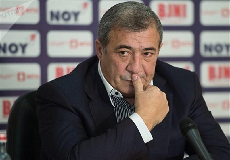 صدور حکم بازداشت رئیس پیشین فدراسیون فوتبال ارمنستان به اتهام شکنجه و اخاذی