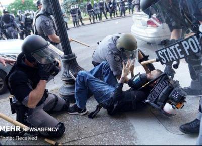 کاخ سفید: از بابت برخورد پلیس با معترضان متأسف نیستیم