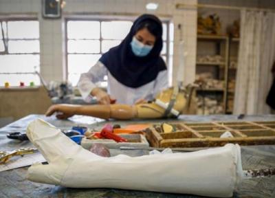 (تصاویر) مرکز ساخت اندام مصنوعی