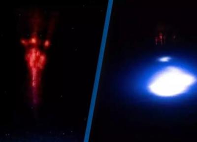 این شایعه نیست؛ ایستگاه فضایی بین المللی نورهای عجیبی در جو زمین دیده است، عکس